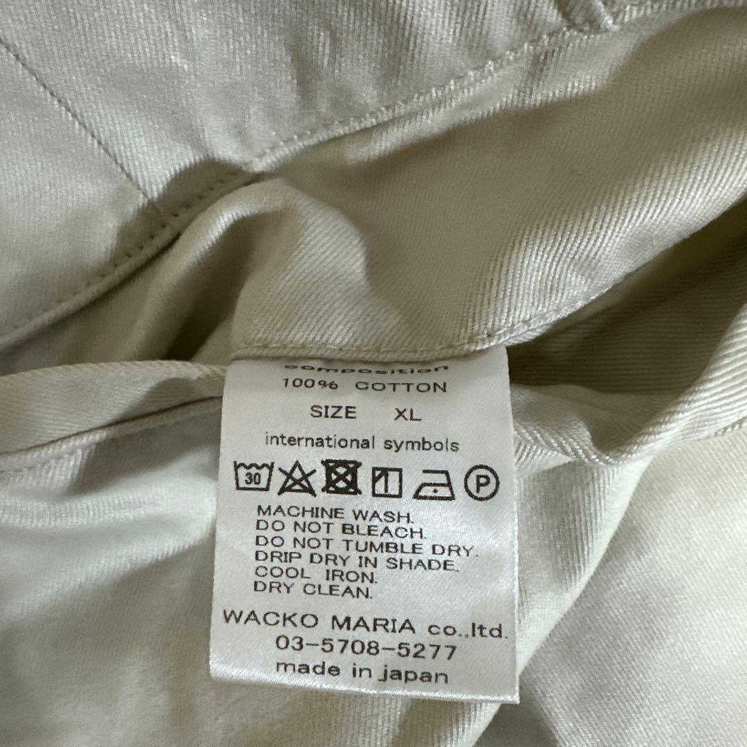 パンツ WACKOMARIA DUBLE PLEATED CHINO TROUSERS