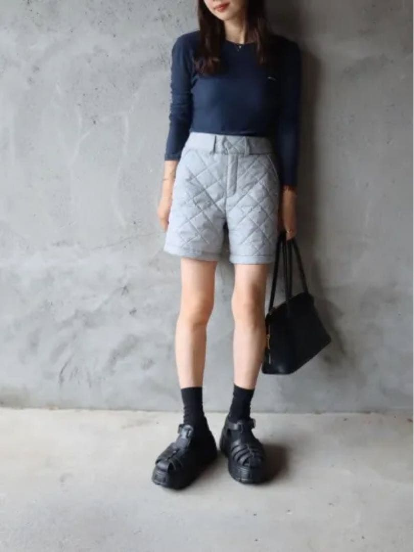 epa quilting short pants”GRY”