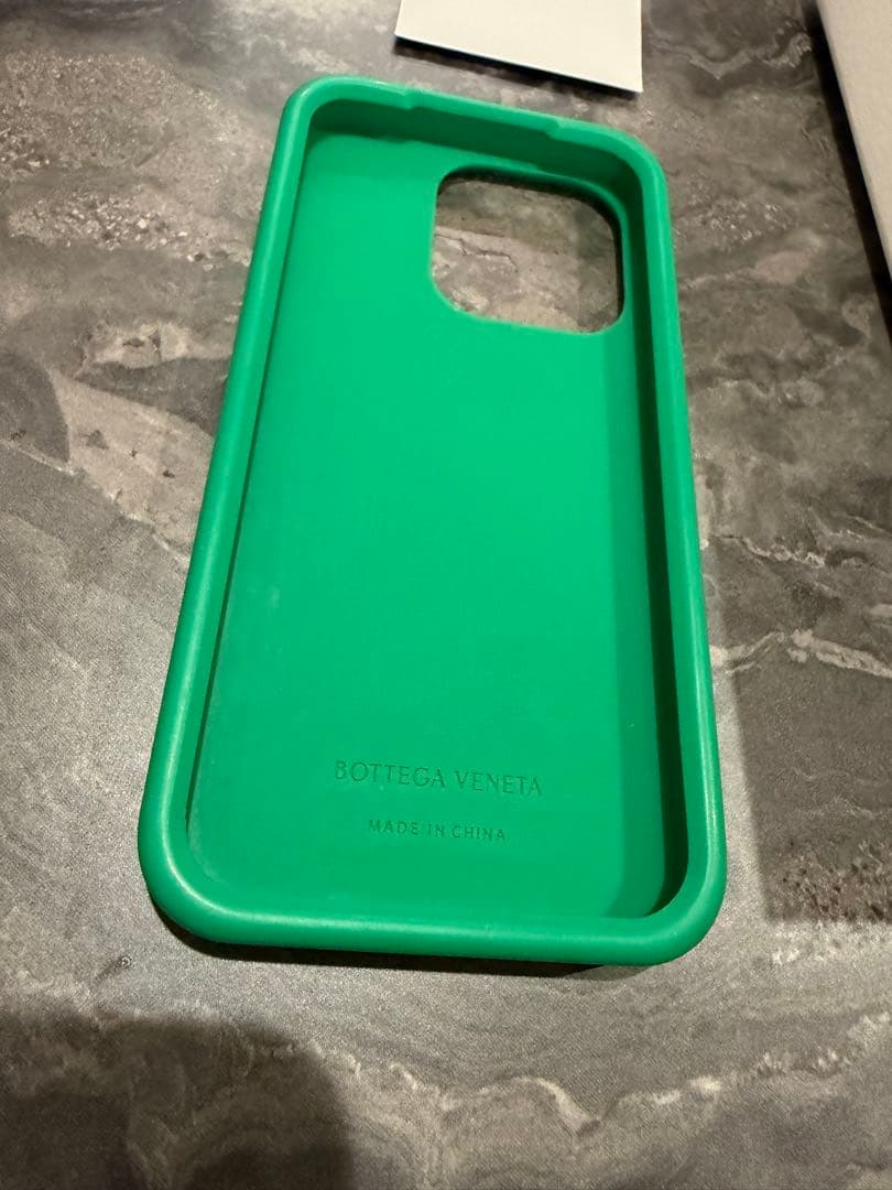 BOTTEGA VENETA グリーン iPhoneケース
