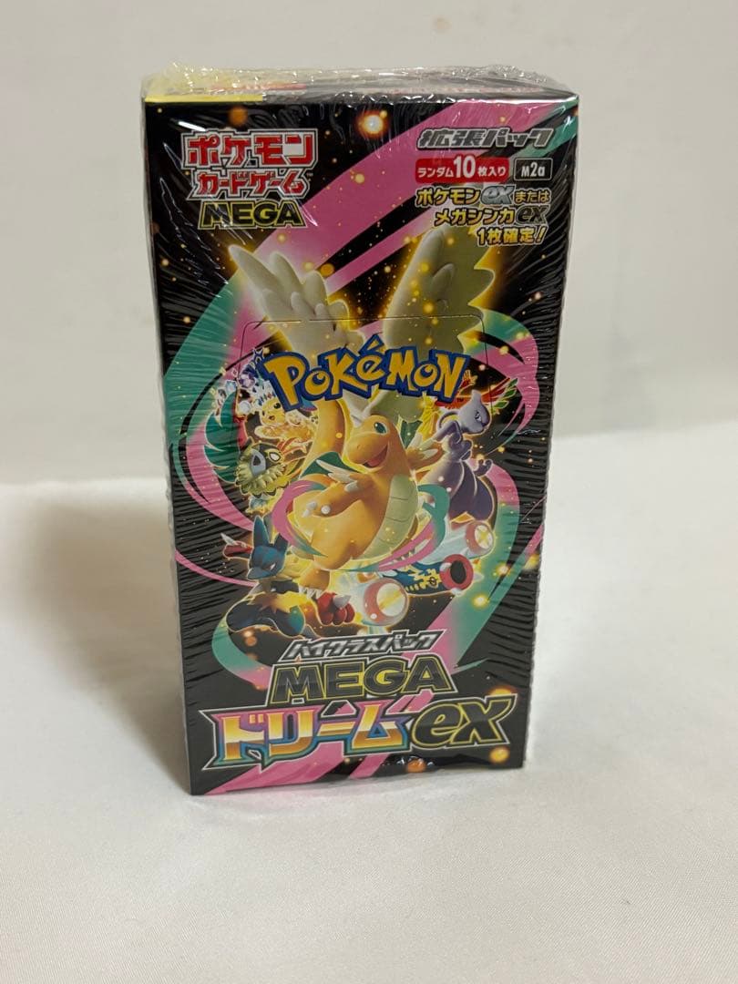 ポケモンカードゲーム MEGA ドリームEX 1BOX 未開封シュリンク付き