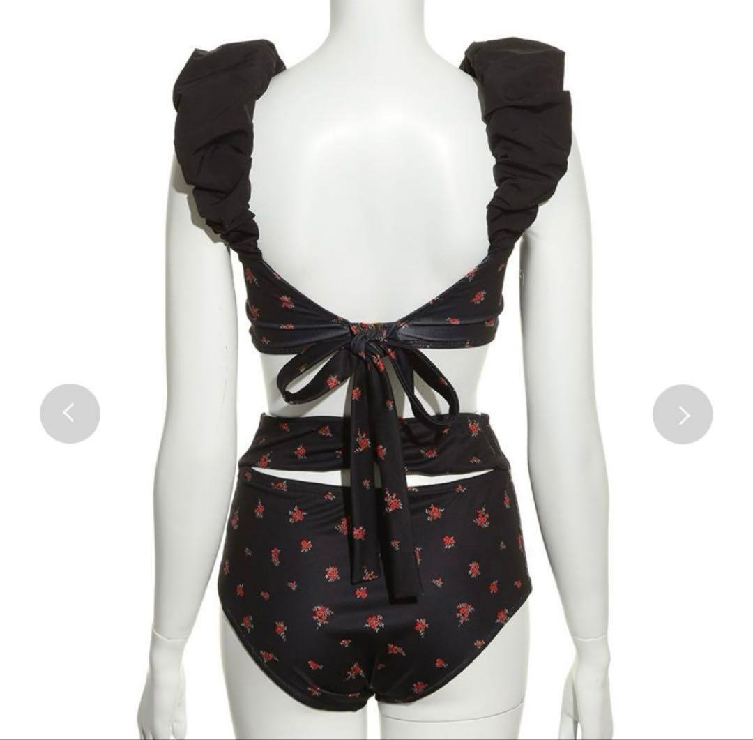 【値下げ】Lily Brown 水着　ギャザーショルダースウィムウェア