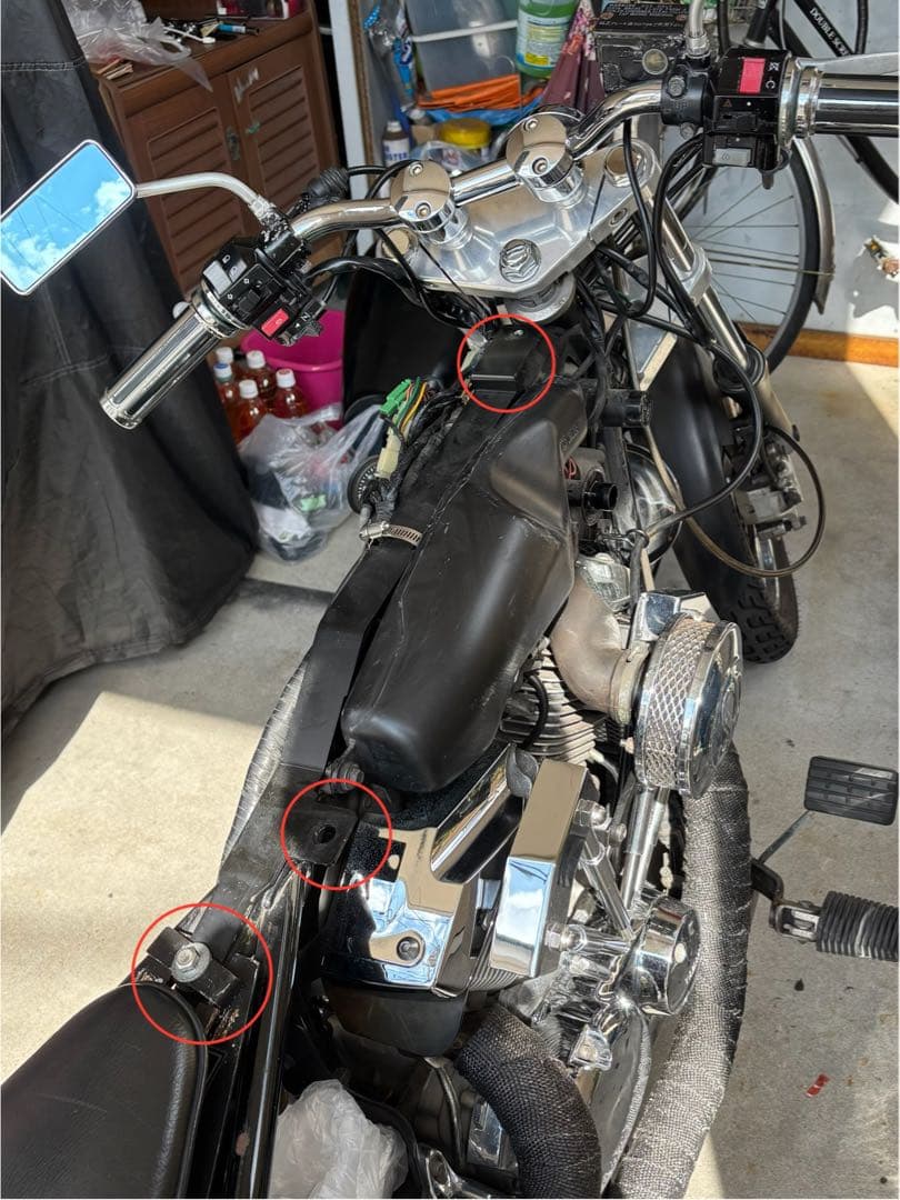 ドラッグスター250 ナローストレッチタンクKIT DS250GT03