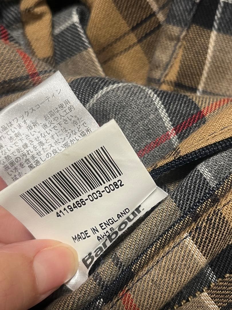 【美品】Barbour ネイビー （S相当）
