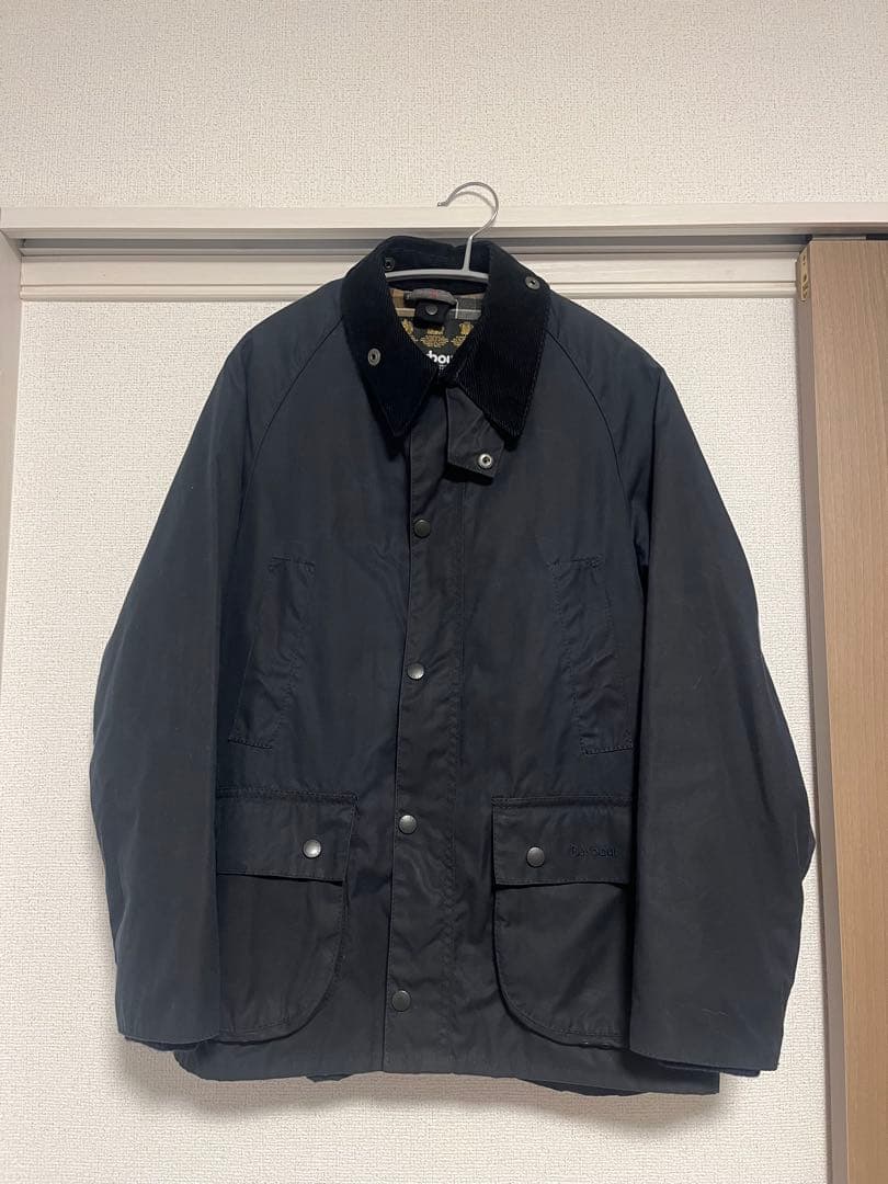 【美品】Barbour ネイビー （S相当）