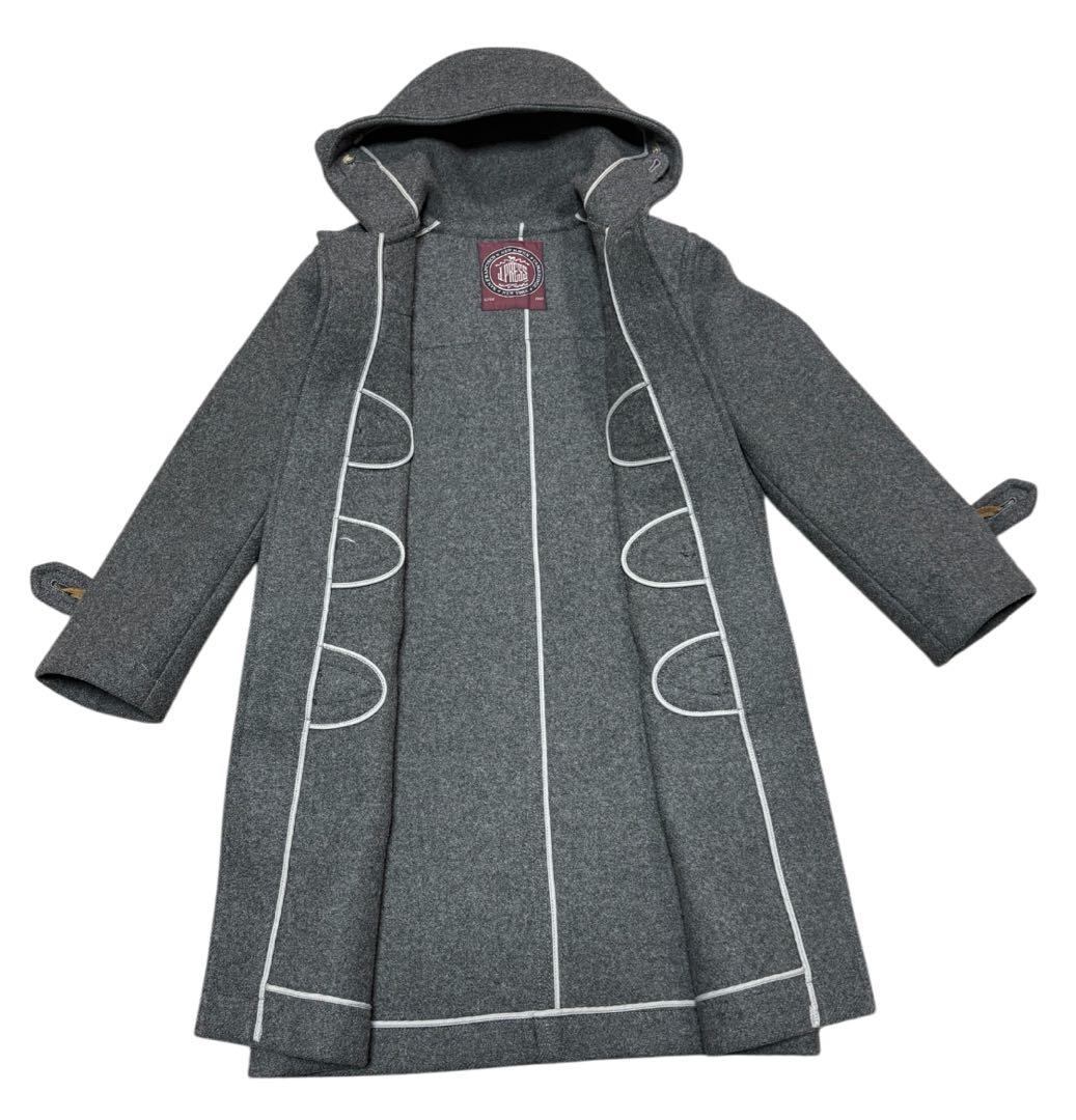 極美品 【ジェイプレス】 J.PRESS 定価7万 本格 ダッフルコート グレー