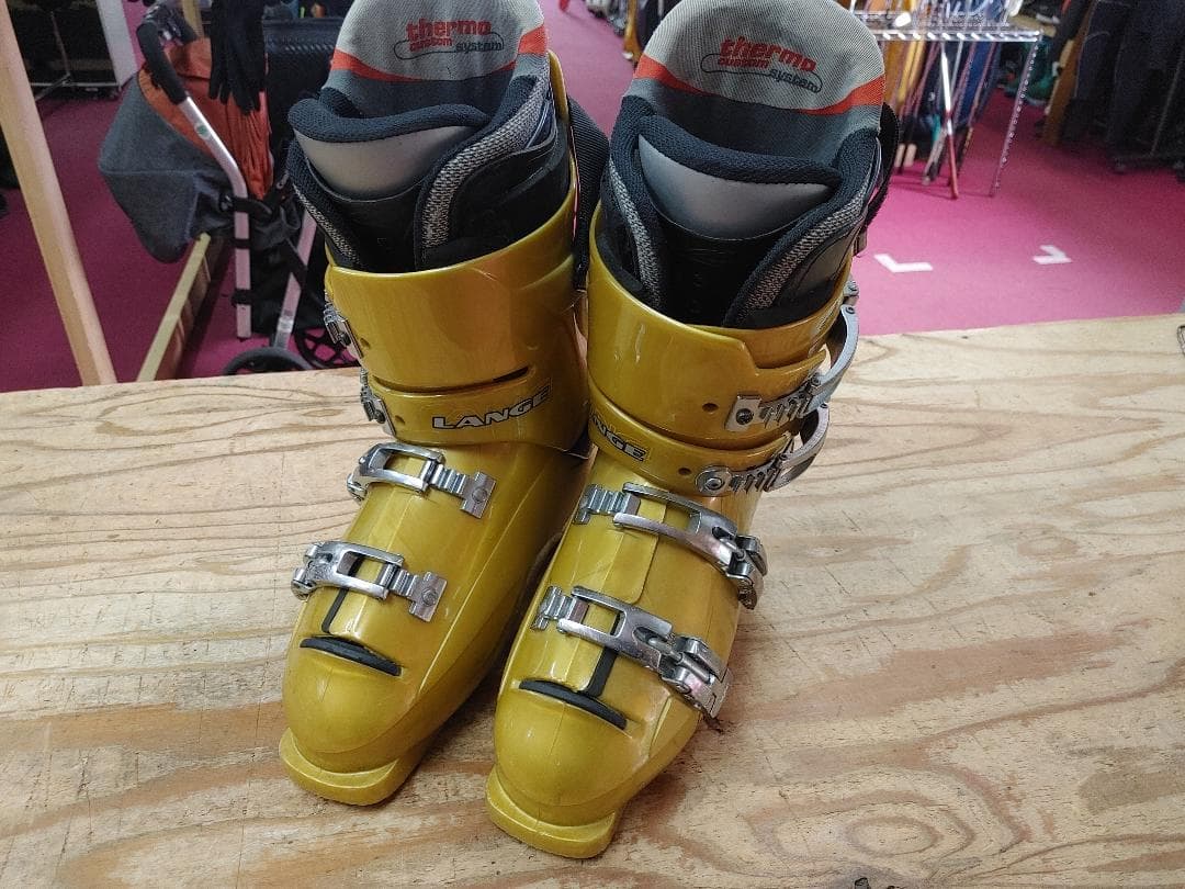 スキー 28-28.5CM LANGE GOLD 22 RACE FIT