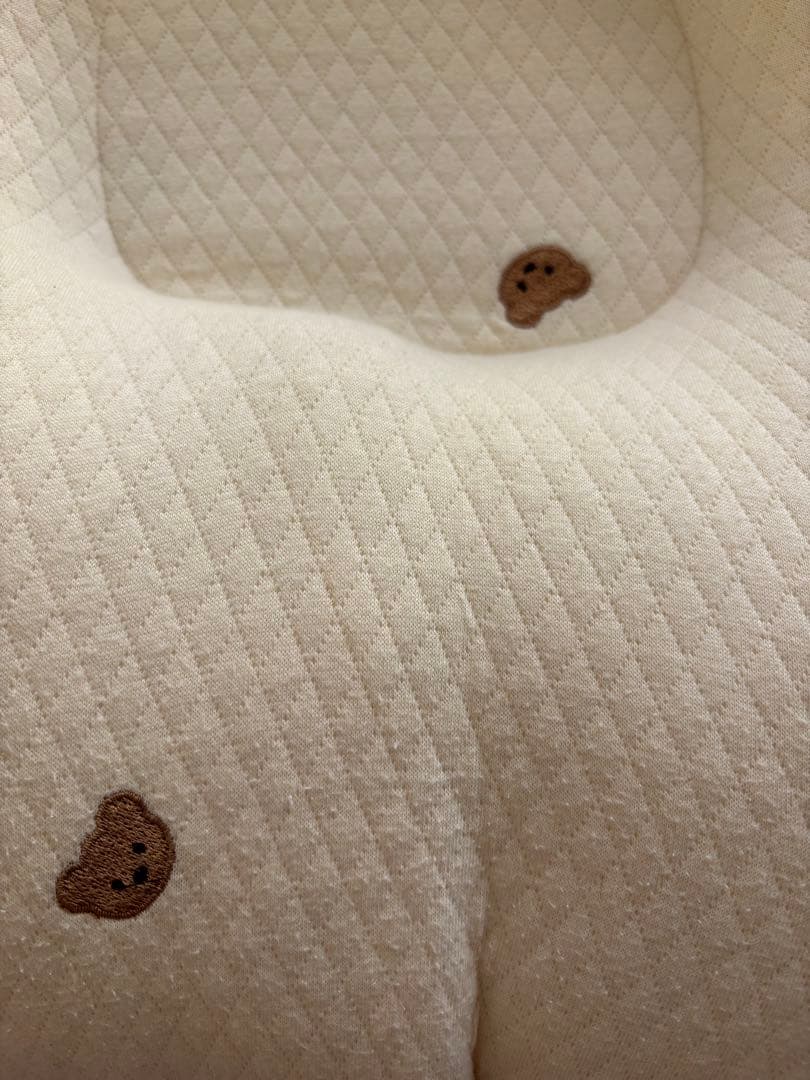 ロトトクッション ROTOTO bebe 吐き戻し防止 テディベア柄