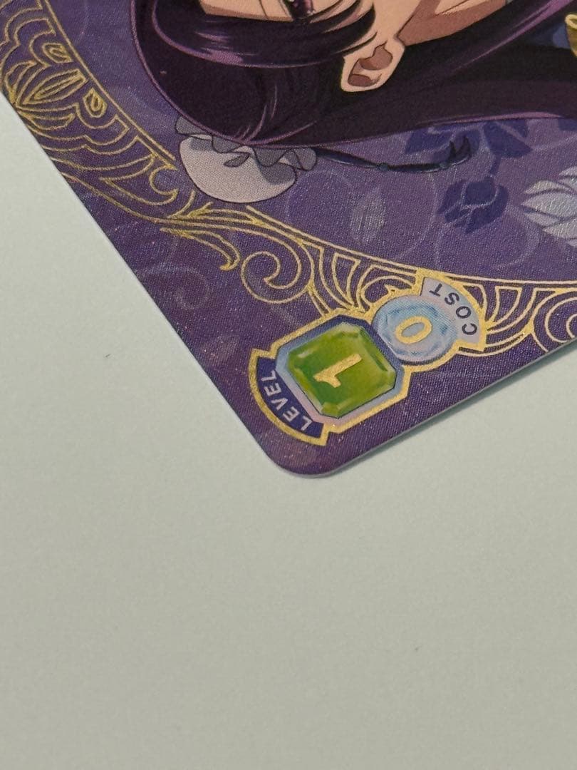 ヴァイスシュヴァルツブラウ 壬氏カード　サイン