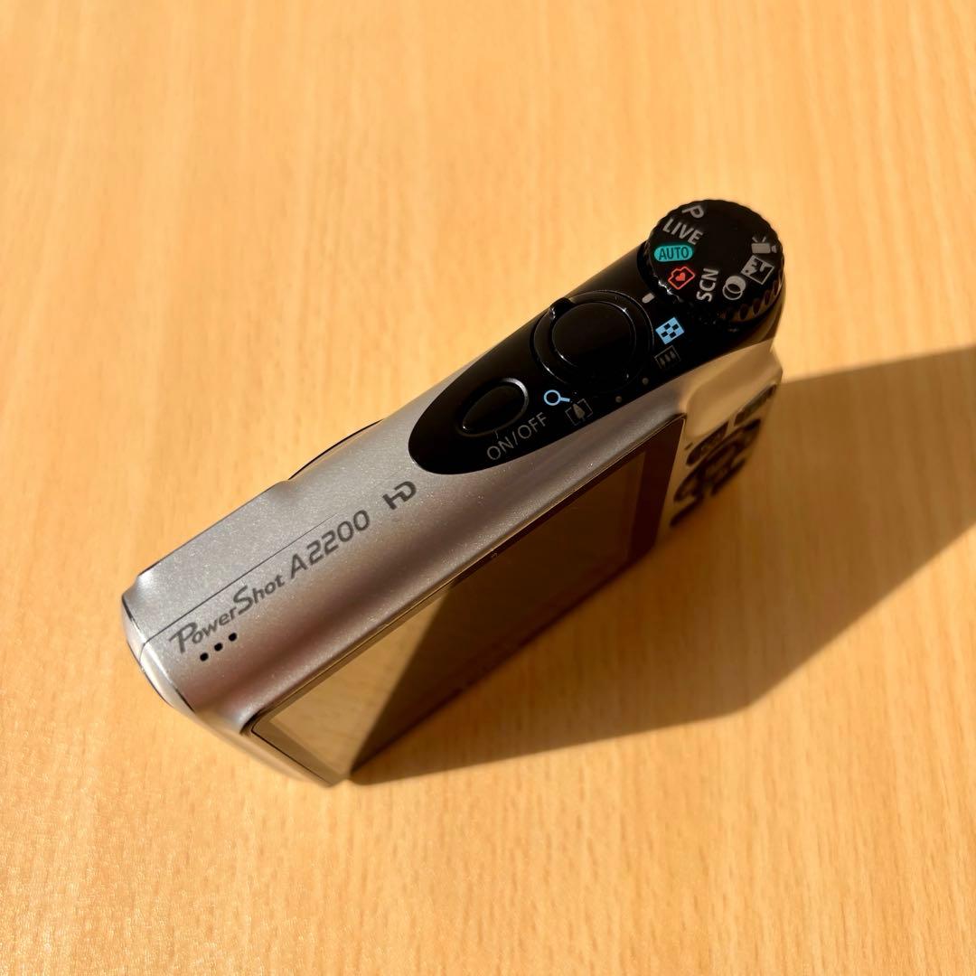 【ジャンク品】Canon PowerShot A2200 シルバー