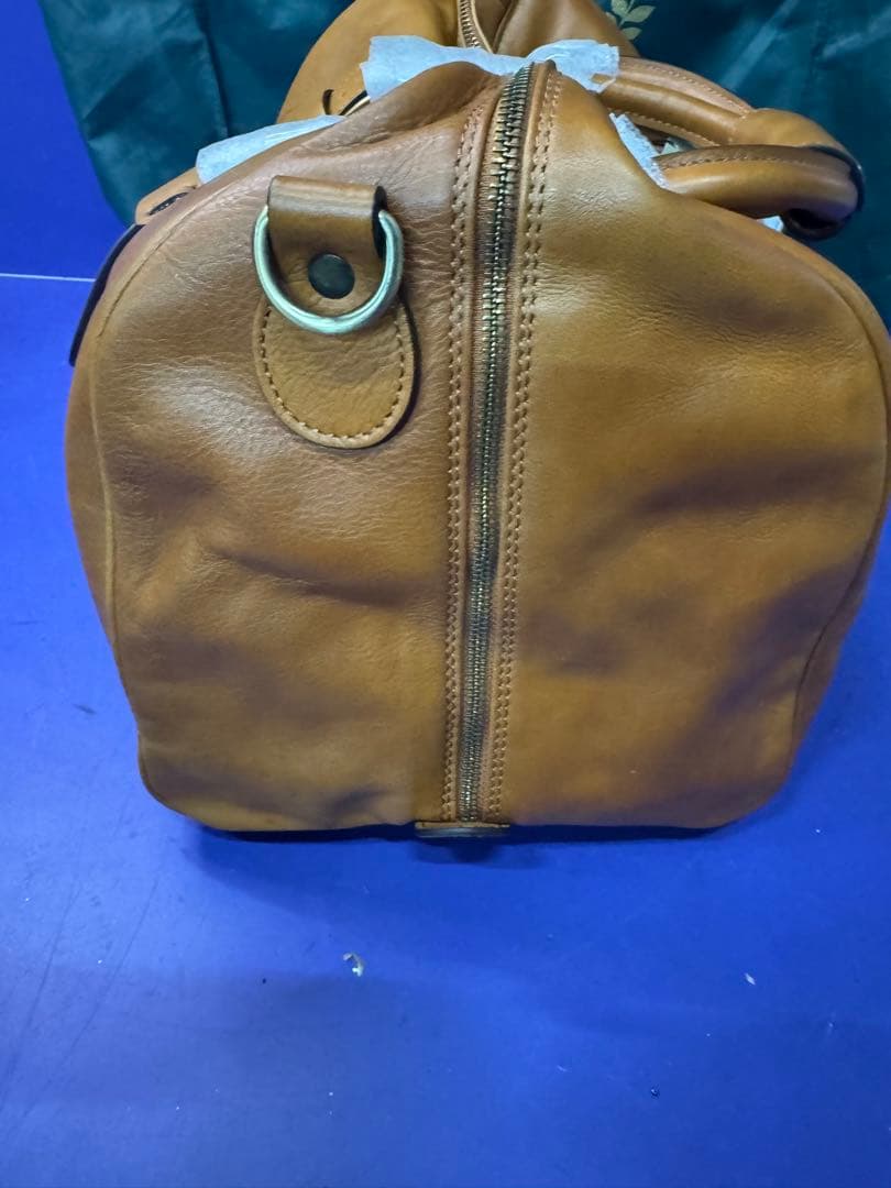 希少 Old Aangler Firenze イダリア制特注ボストンバッグ