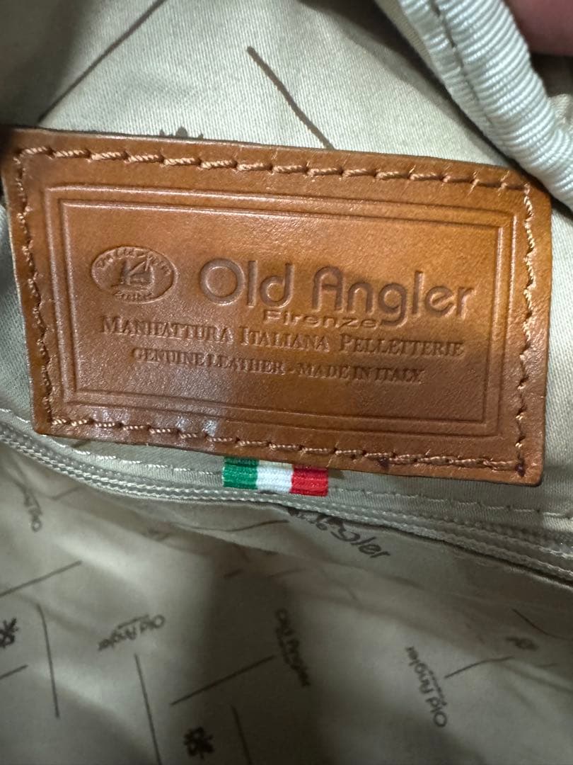希少 Old Aangler Firenze イダリア制特注ボストンバッグ