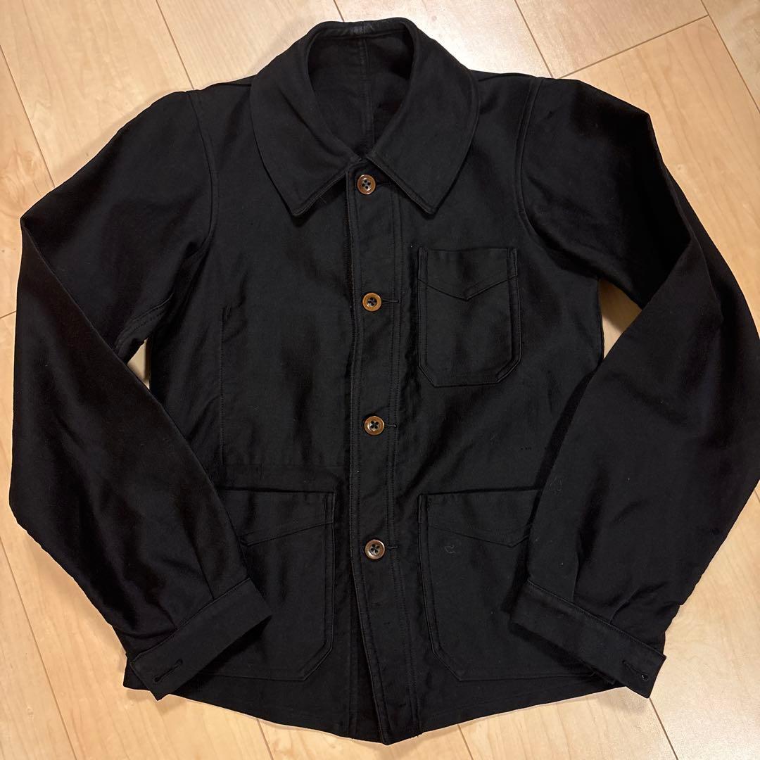 ブラックモールスキン　ジャケット