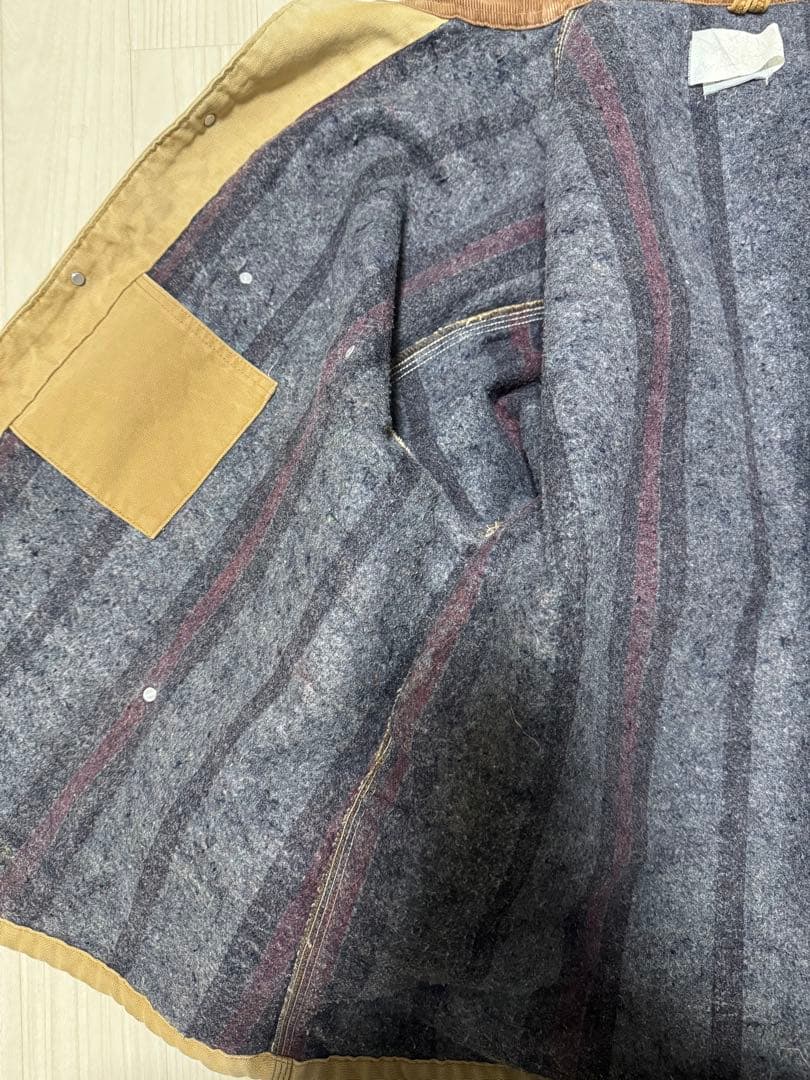 carhartt chore coat フェード ダメージ 汚れ ダック ボロ