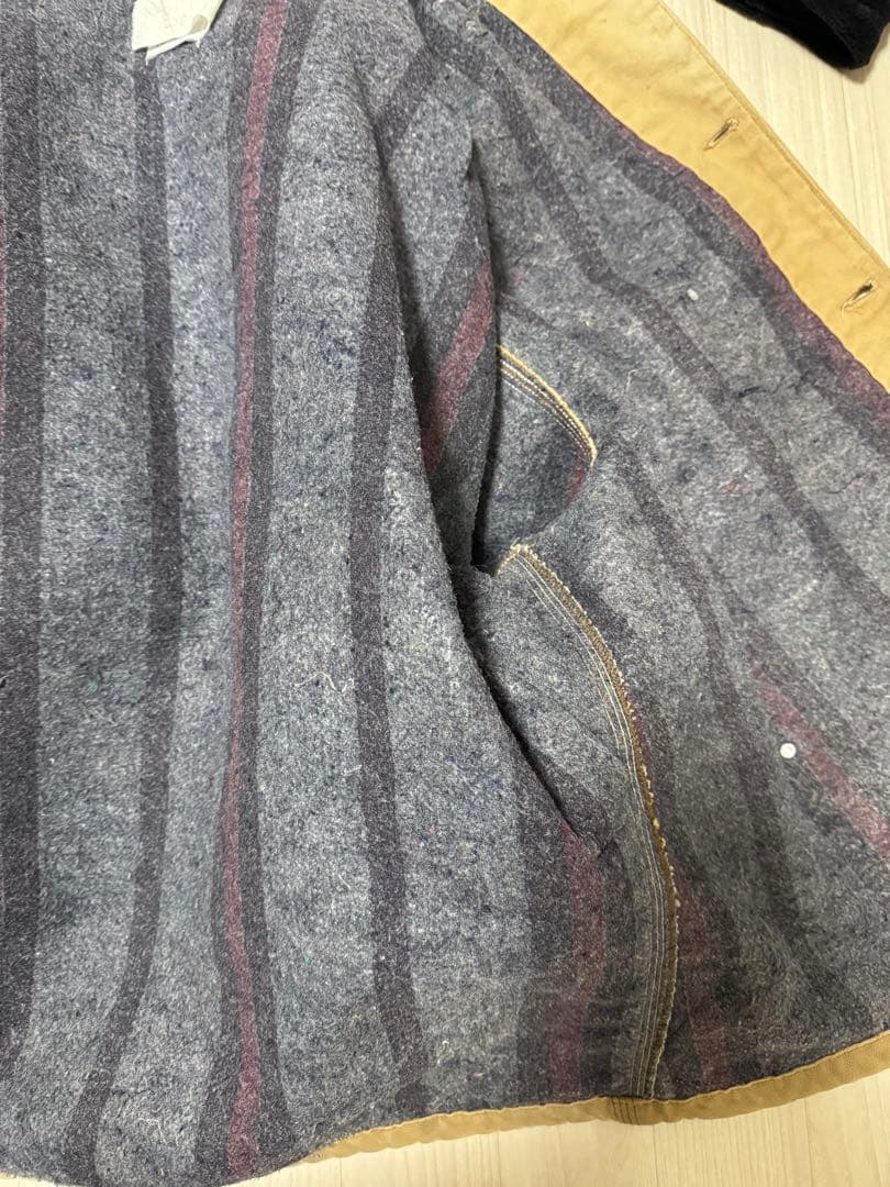 carhartt chore coat フェード ダメージ 汚れ ダック ボロ