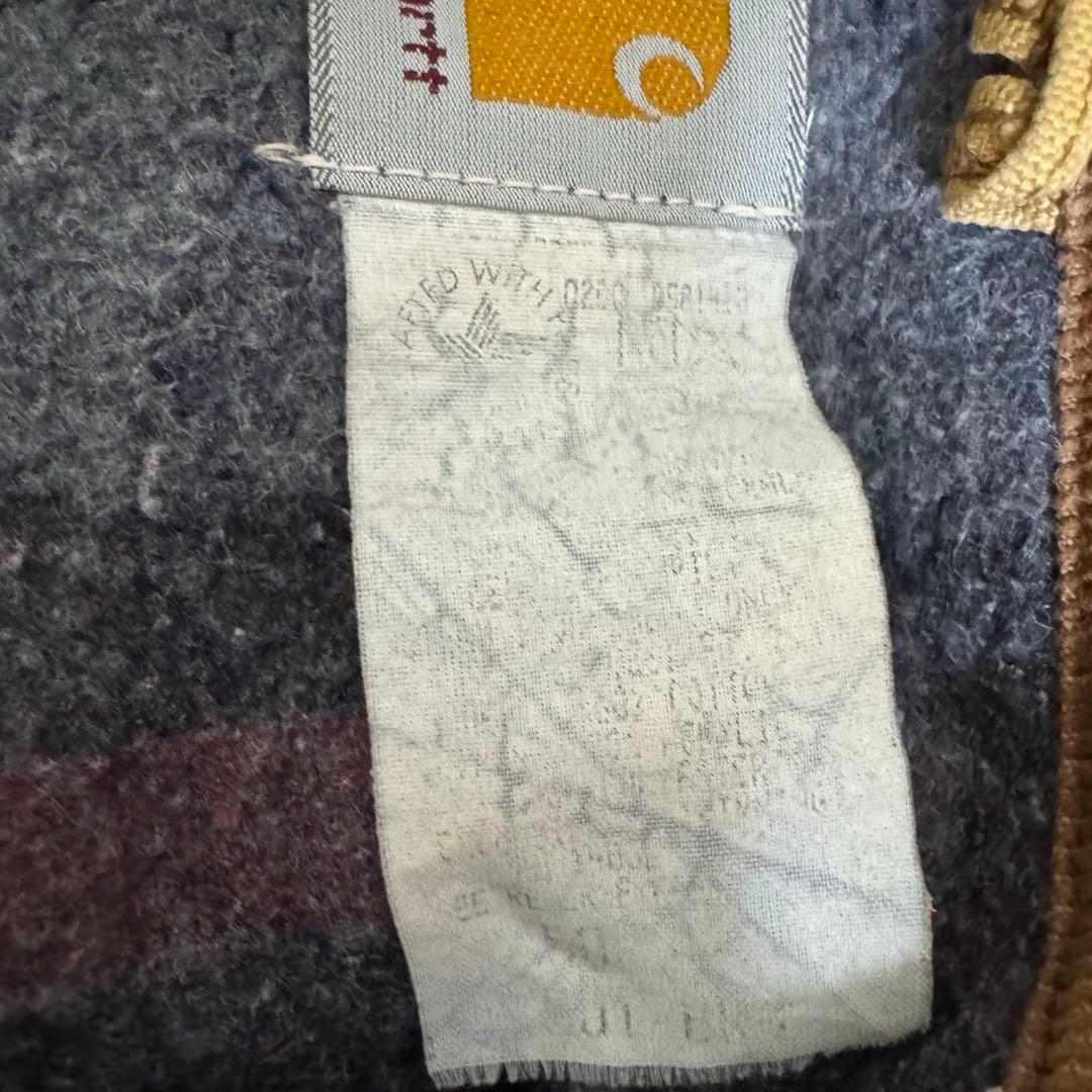 carhartt chore coat フェード ダメージ 汚れ ダック ボロ