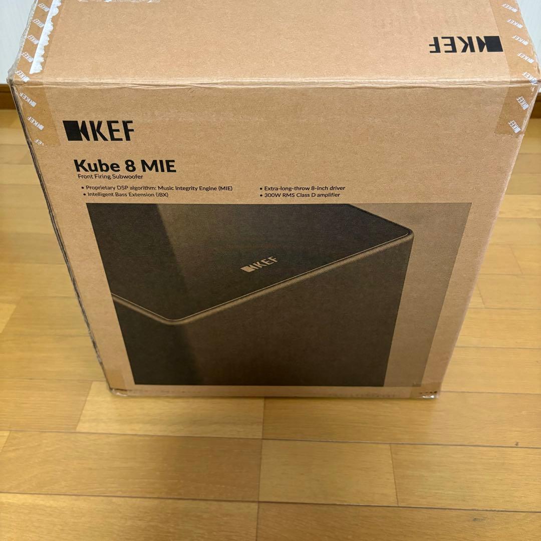 スピーカー・ウーファー kef kube8mie