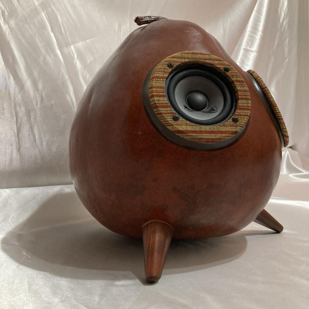 別注 アコースティックスピーカー 高橋電機 アート インテリア 大型 ひょうたん