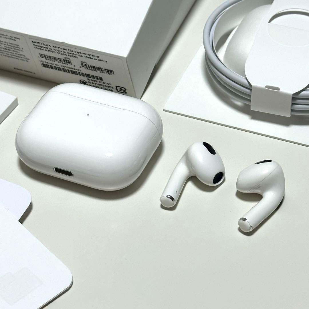 AirPods 第3世代（MME73J/A）本体 ホワイト