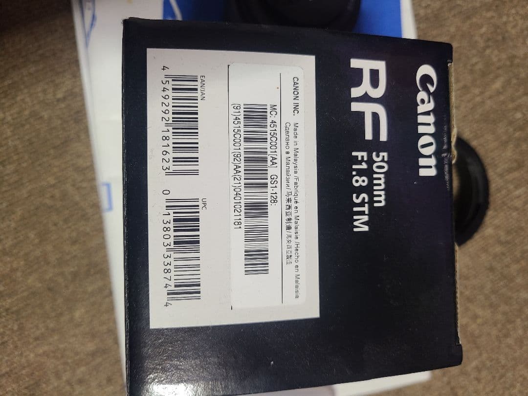 Canon RF50mm F1.8 STM レンズ　フード　フィルター