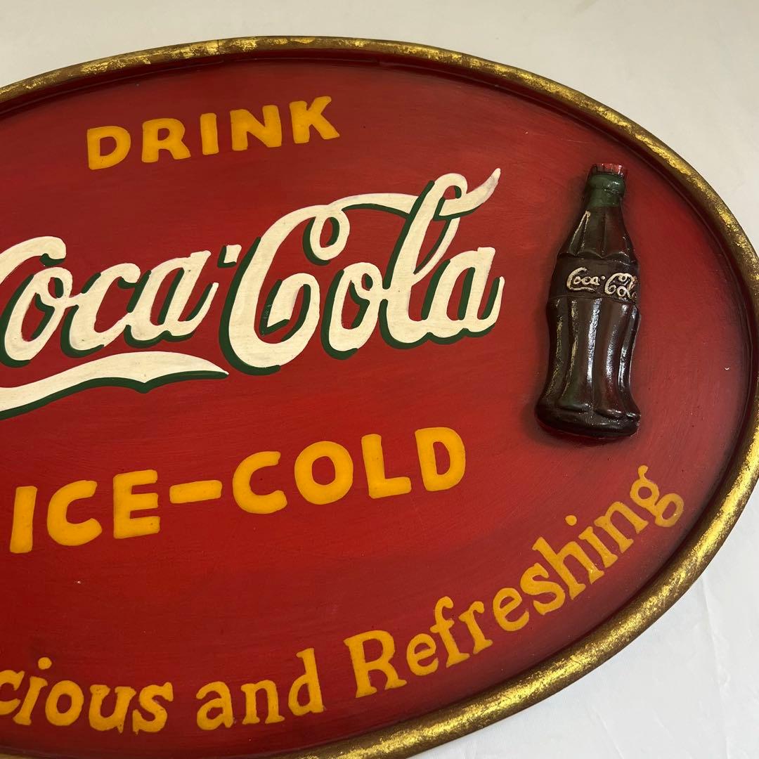 Coca-Cola コカコーラ 木製看板 ヴィンテージ アンティーク