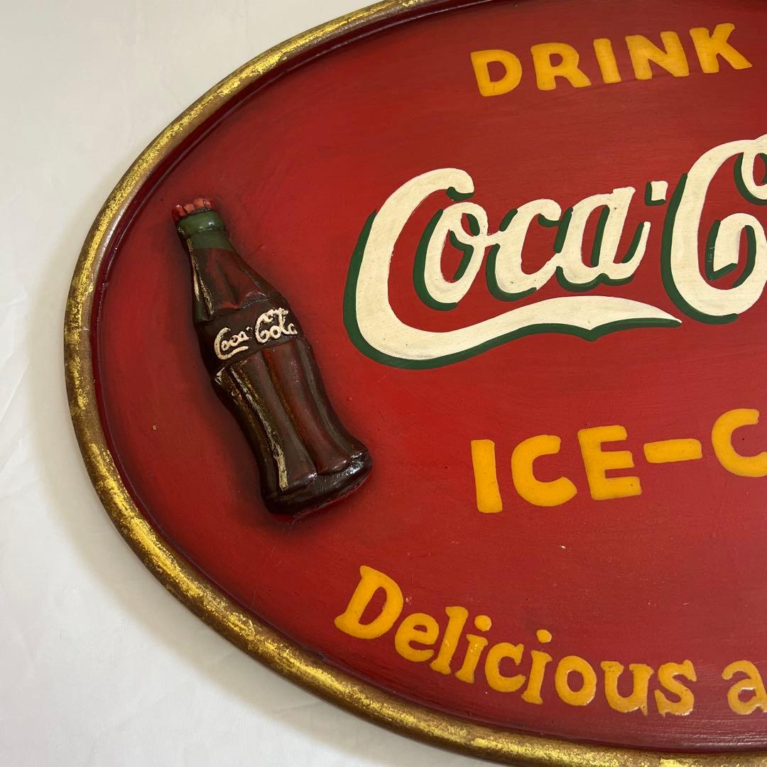 Coca-Cola コカコーラ 木製看板 ヴィンテージ アンティーク