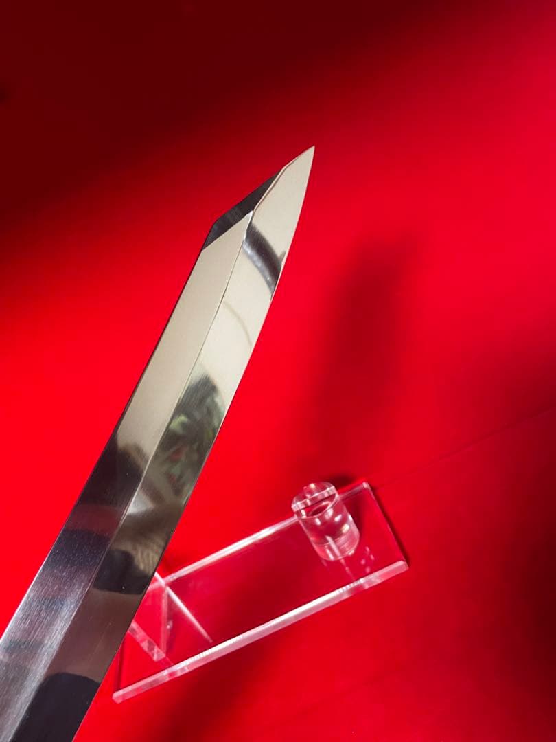 包丁　剣型切付　尺ニ　鏡面仕上げ　切味抜群　箱付　未使用品