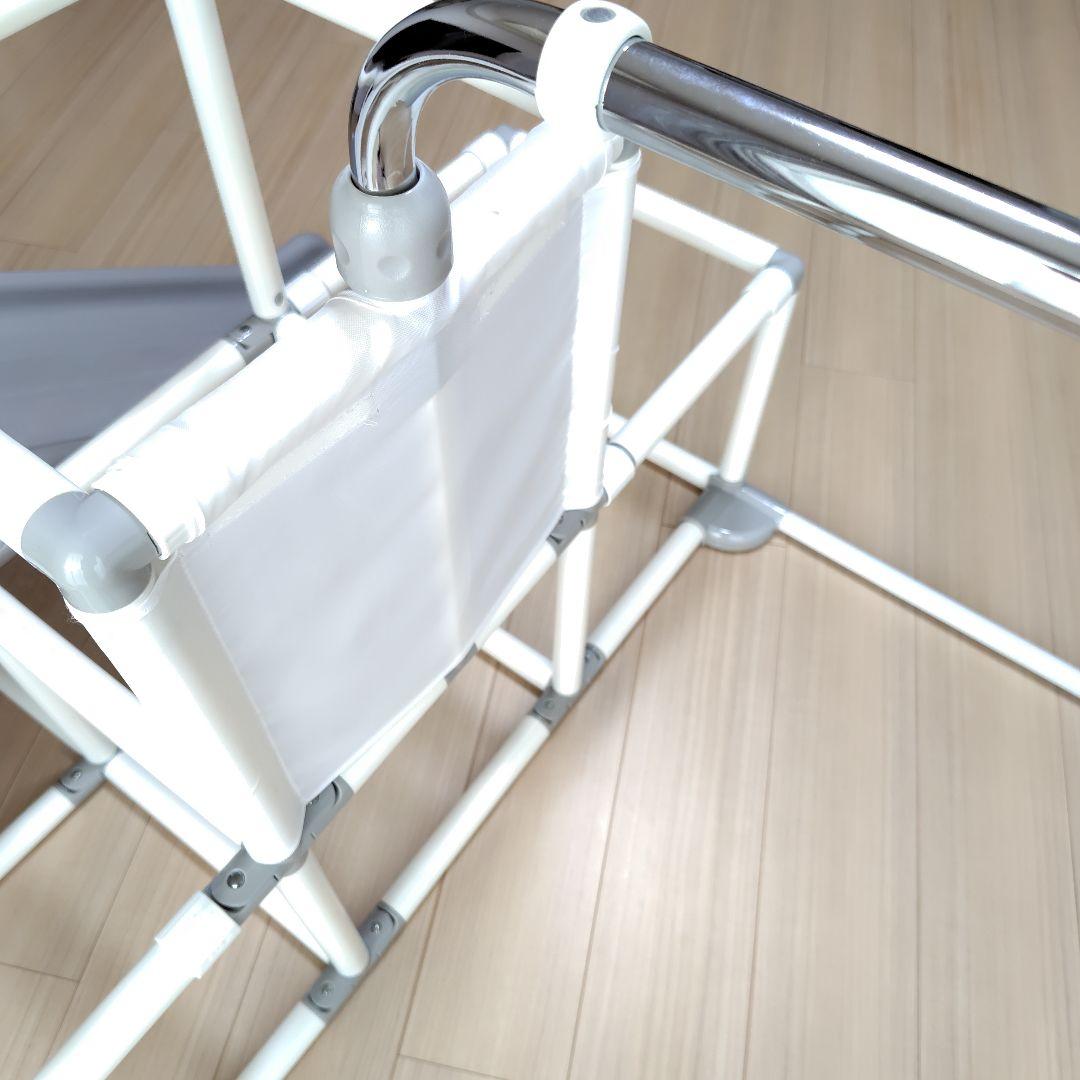 r*7様 おりたたみわんぱくスライダージム ブランコ 鉄棒 滑り台 グレー