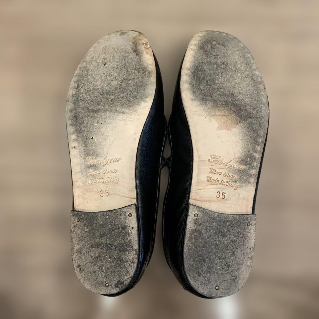 SPLETA スペルタ　黒 フラットシューズ サイズ35