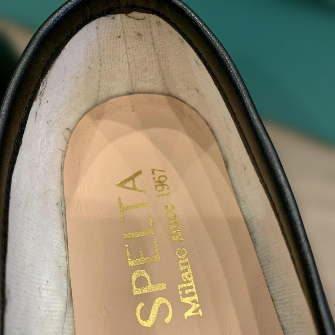 SPLETA スペルタ　黒 フラットシューズ サイズ35