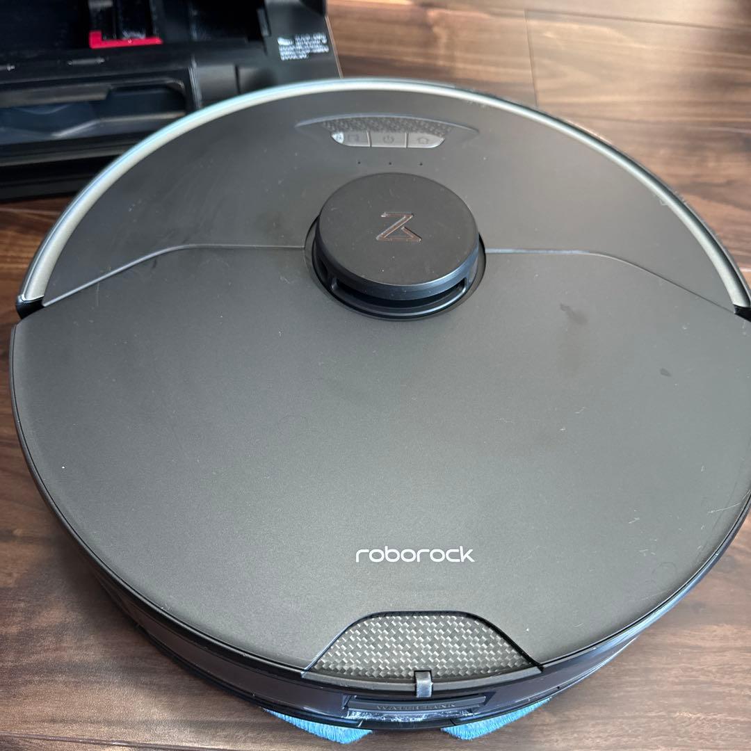 美品roborock ロボット掃除機 本体 ブラック　S7MaxV Ultra