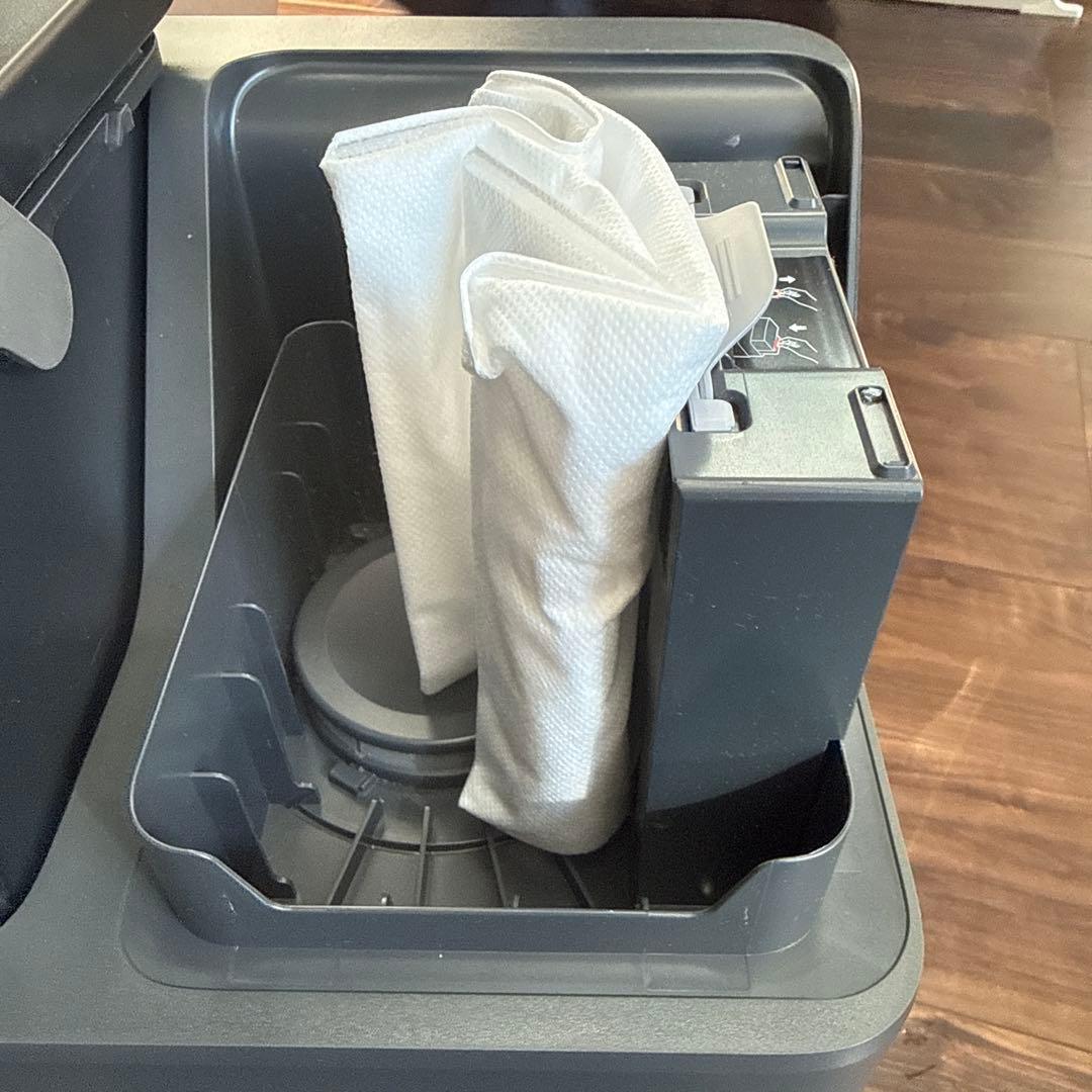 美品roborock ロボット掃除機 本体 ブラック　S7MaxV Ultra