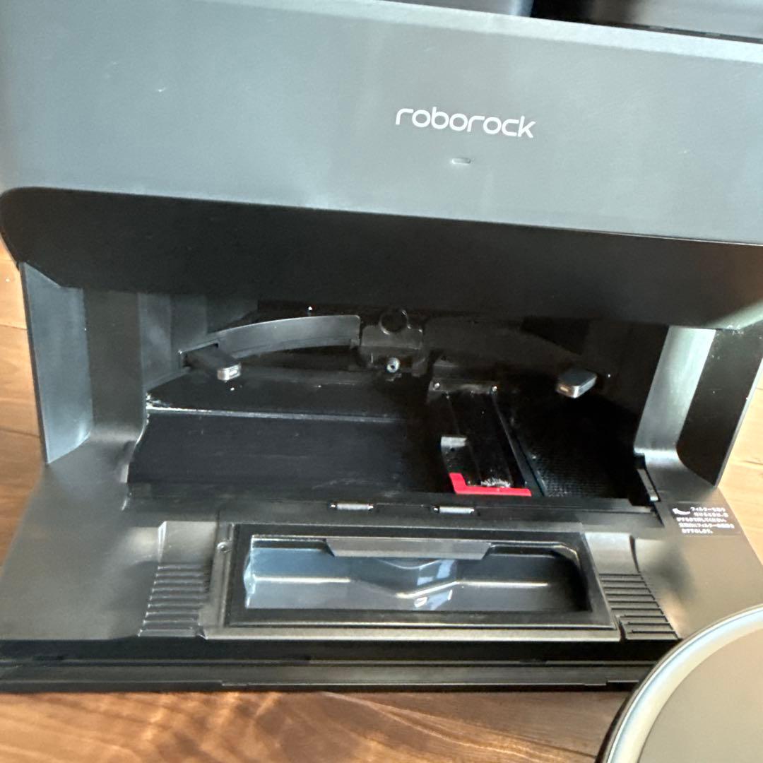 美品roborock ロボット掃除機 本体 ブラック　S7MaxV Ultra