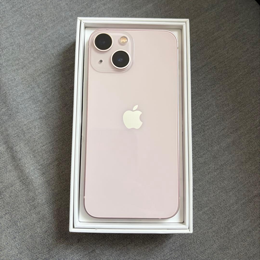 Apple iPhone13mini 本体 ピンク/128GB/美品