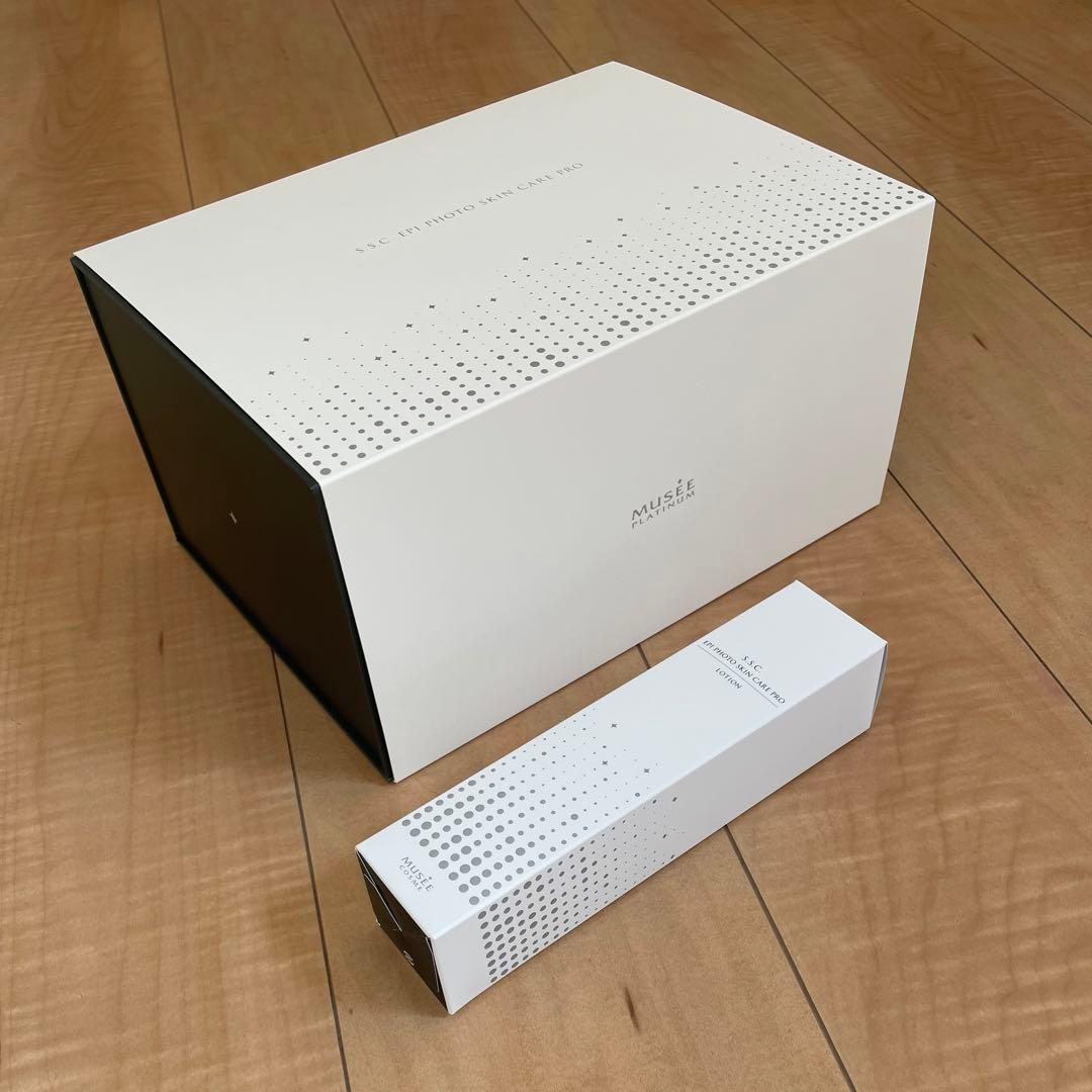 新品未使用　ミュゼ　エピフォト　スキンケアプロ　美容脱毛器　ローション、保証付き