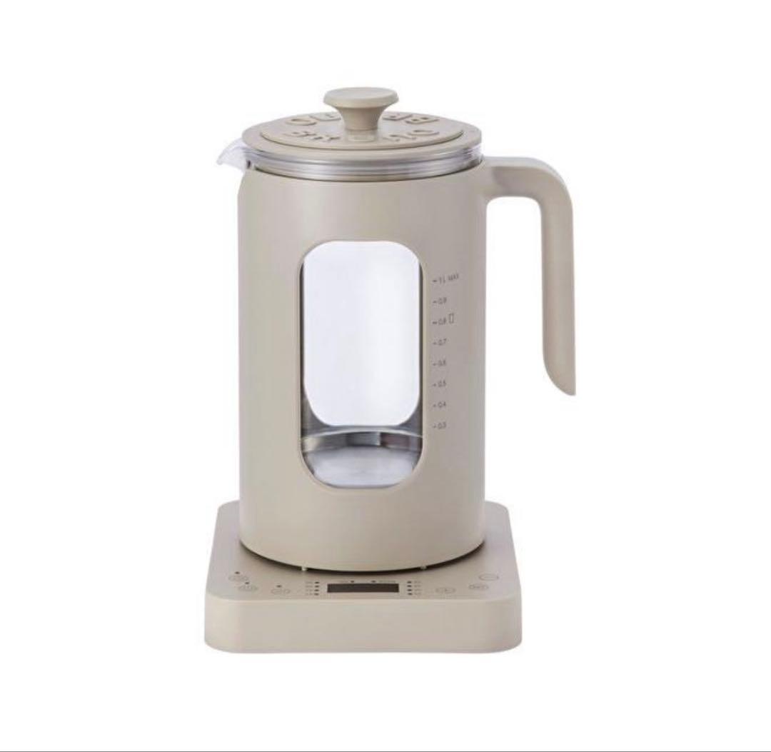 p*o様 ブルーノ　温度設定 電気ケトル ブルーノ マルチケトル BOE103