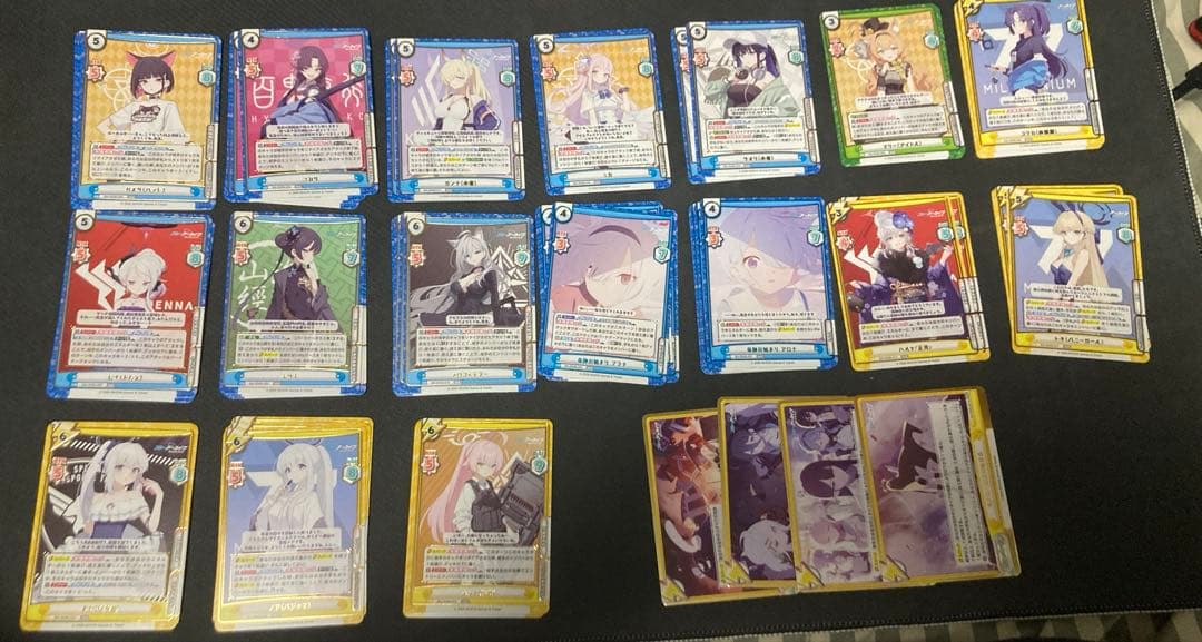 Reバース ブルアカ　ブルーアーカイブ　RRR GR BAR 4コン　セット