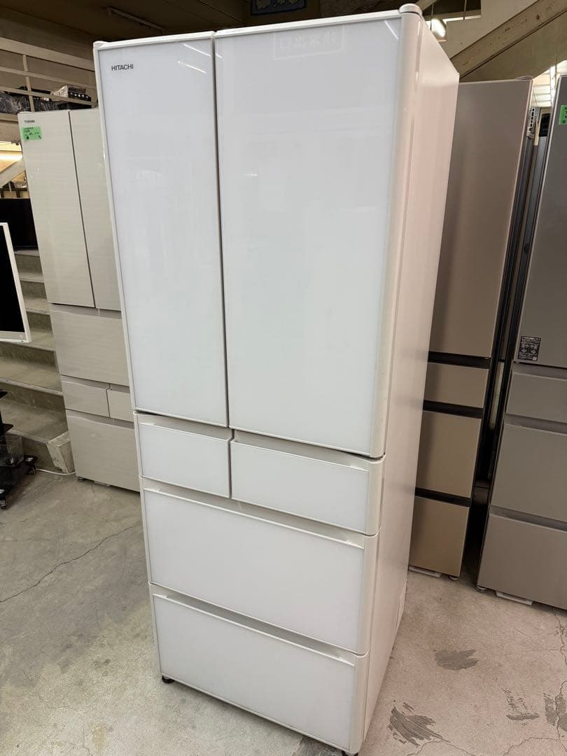 2018年式 475L 日立 冷蔵庫 R-GS4800H (XW)