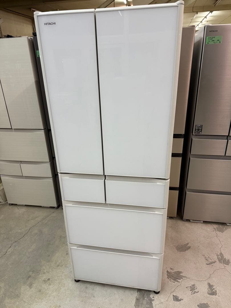 2018年式 475L 日立 冷蔵庫 R-GS4800H (XW)