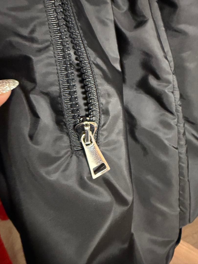 MONCLER ブラック ナイロンジャケット 正規品