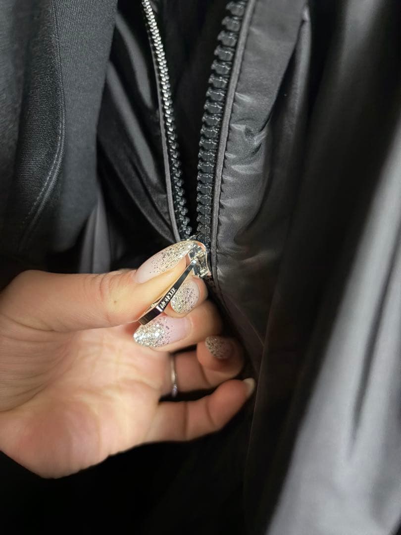 MONCLER ブラック ナイロンジャケット 正規品