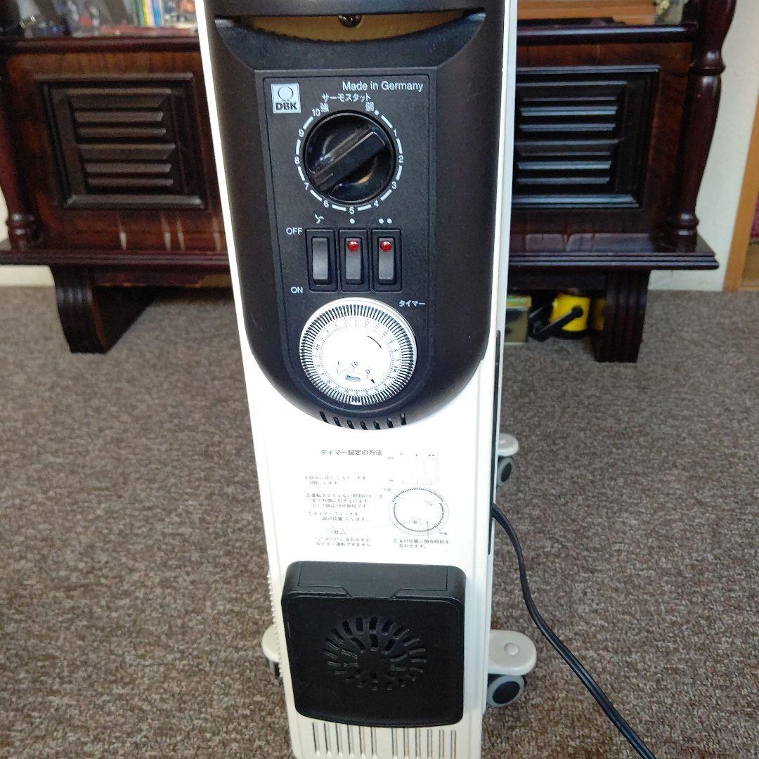 DBK オイルヒーター セラミックファン付 HEZC13/10J ドイツ製