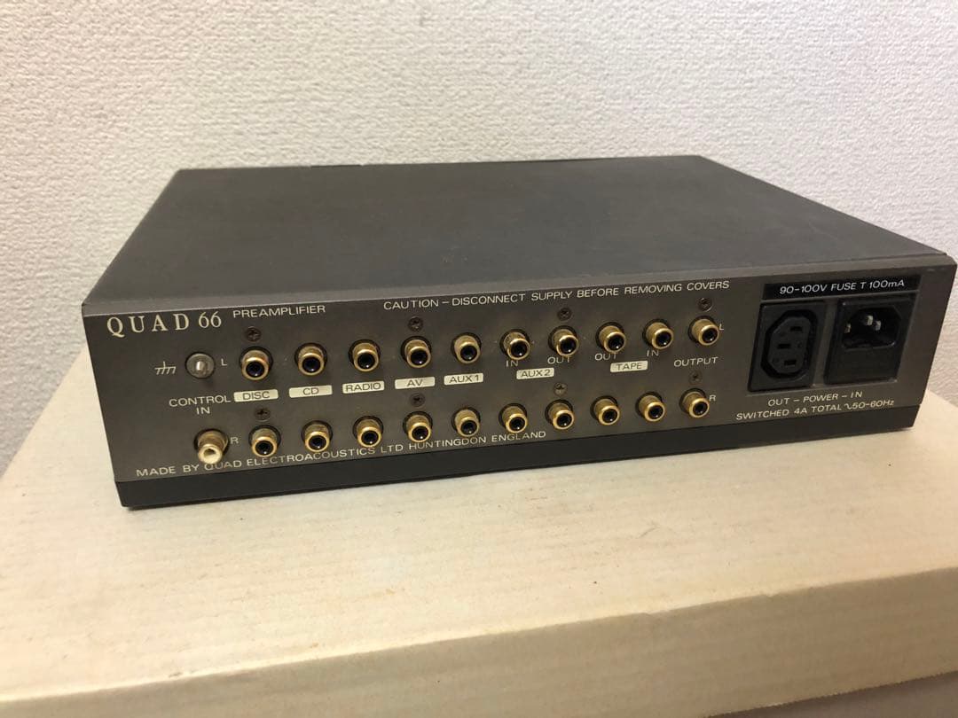 ジャンク 英国QUAD66コントロールアンプ プリアンプ