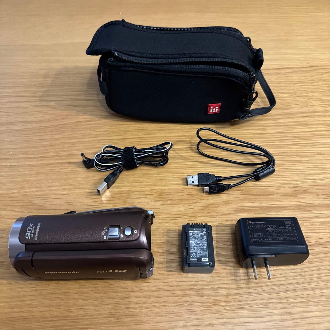 美品　Panasonic HC-W585M ビデオカメラ 本体