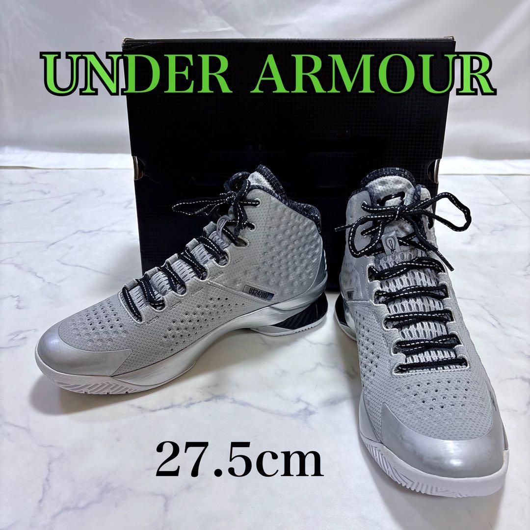 新品未使用 UNDER ARMOUR CURRY1 BHM バッシュ27.5cm
