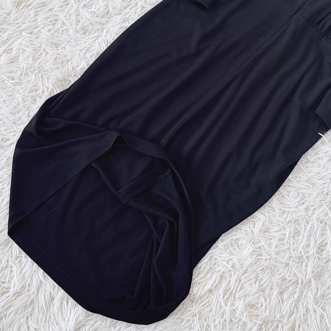 人気 11号✨ケイミー ヴィーナスワンピース ストレッチ ジャージー 洗える 黒