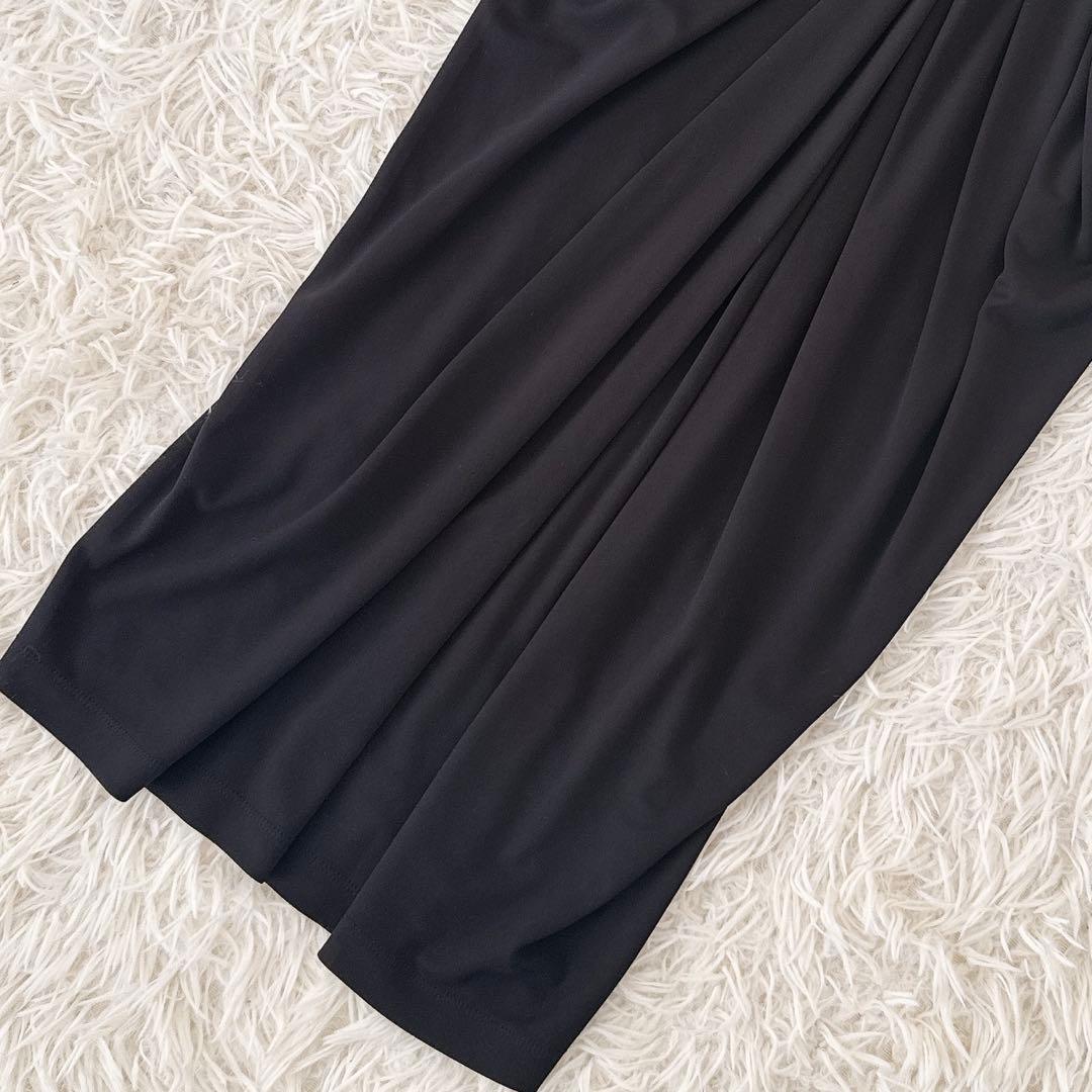 人気 11号✨ケイミー ヴィーナスワンピース ストレッチ ジャージー 洗える 黒