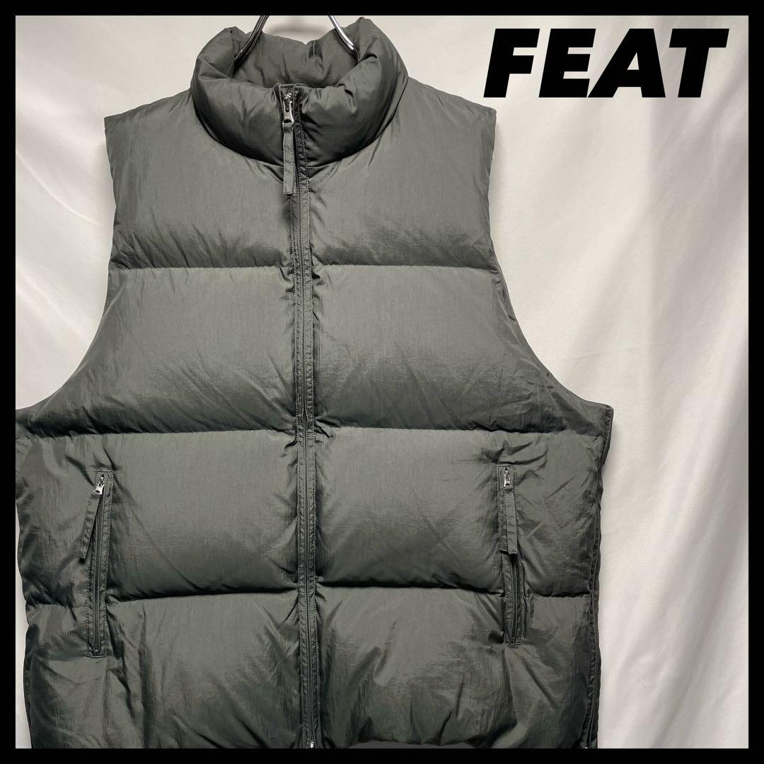 FEAT フィート　ダウンベスト　グレー　サイズ3 14