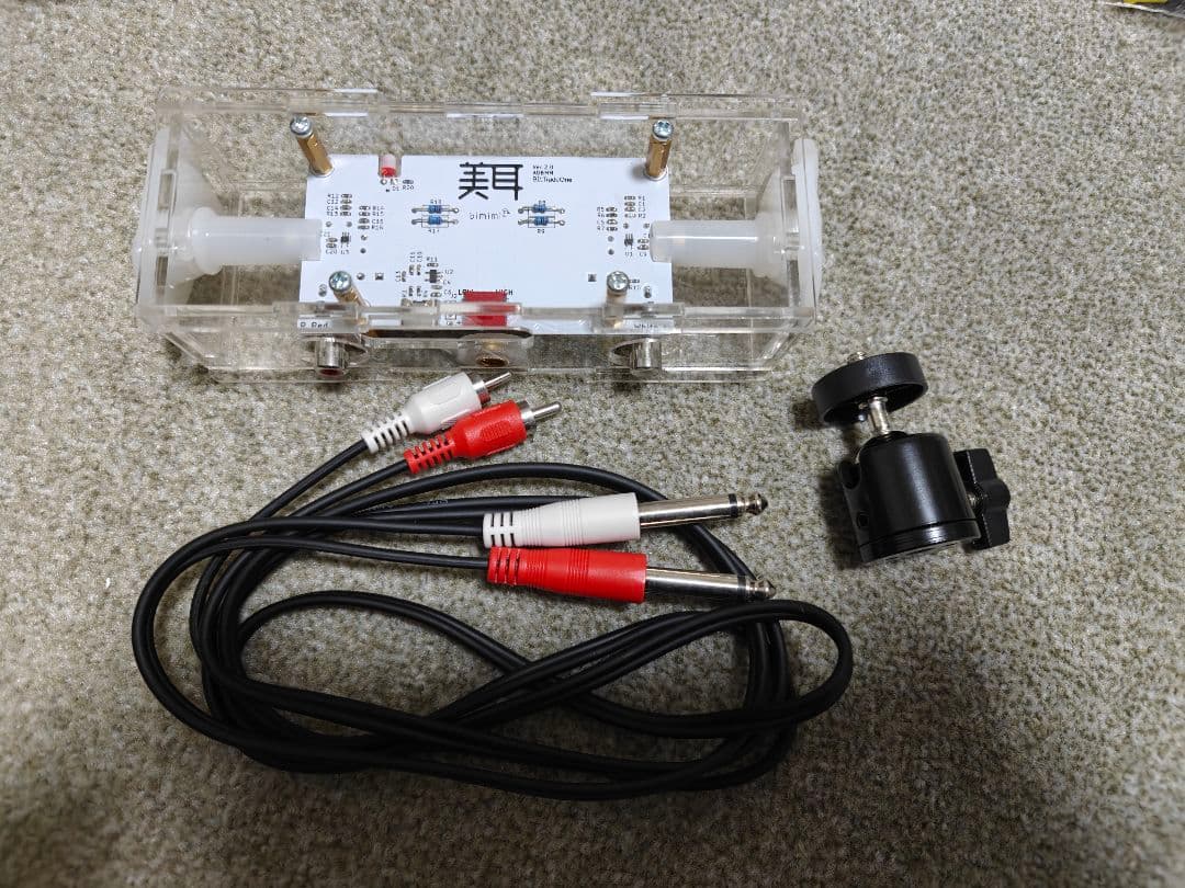 美耳 バイノーラルマイク ビットトレードワン　ASMR録音用