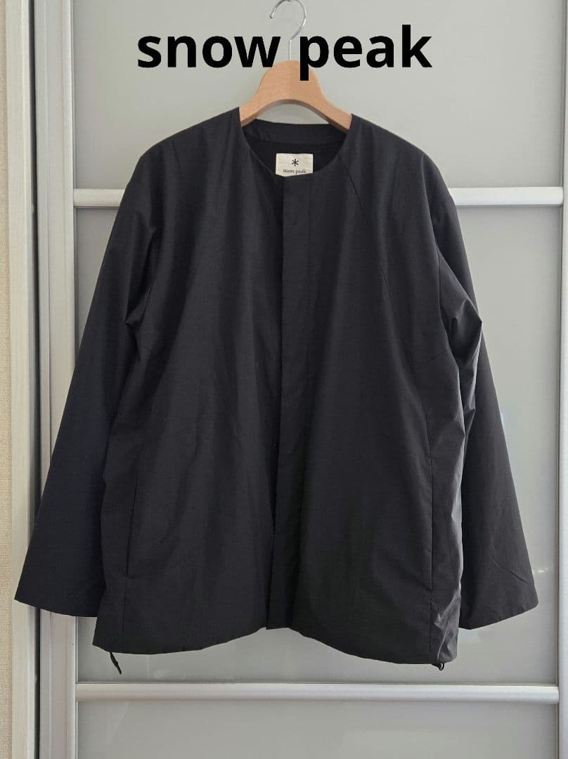  peak Octa Cardigan ブラック ノーカラージャケット