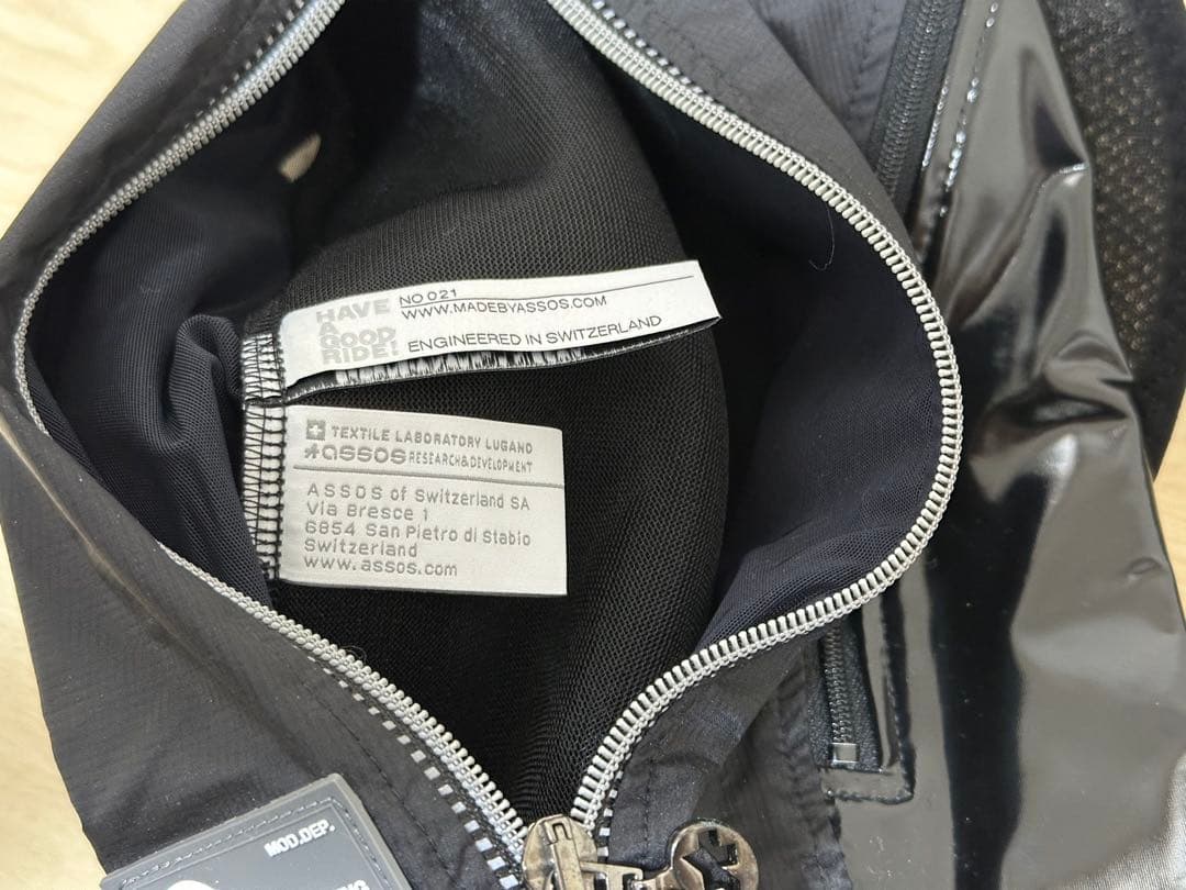 ASSOS Spider Bag アソス スパイダーバック 試着のみ